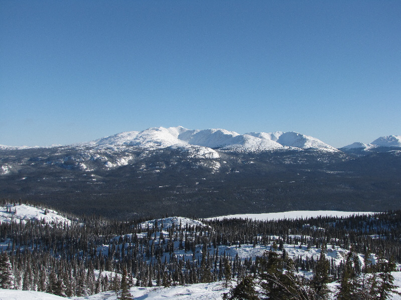 On a map, the peaks appear to be quite inaccessible as well.