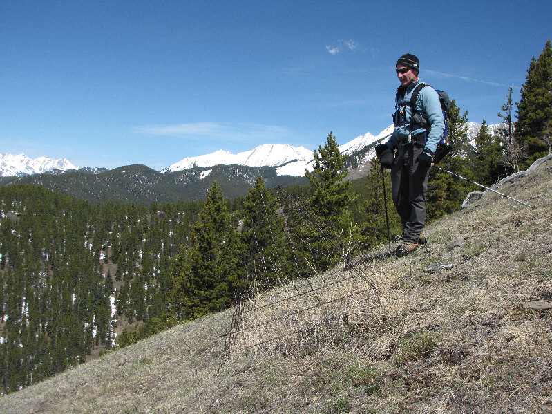 Or else it's proof that pyramid power works! Look at how much more grass is growing under the pyramid!!!