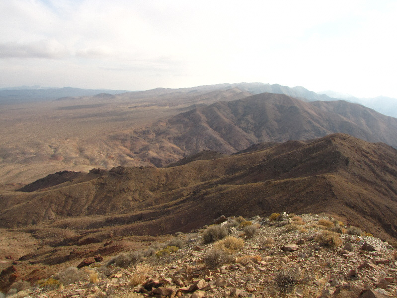 The Black Mountains are part of the larger Amargosa Range.