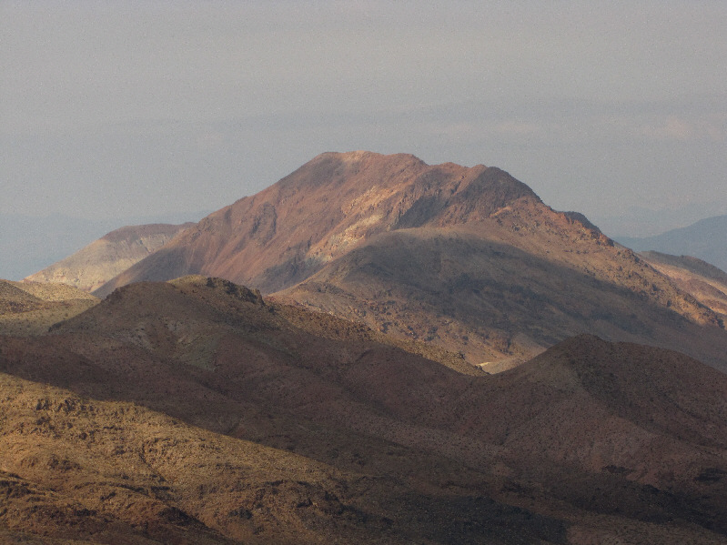 A very colourful peak.