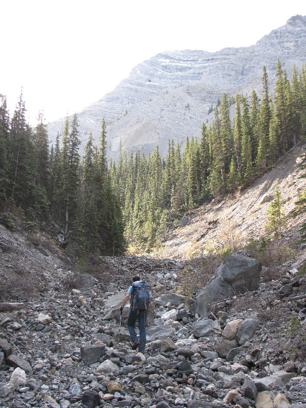 We squandered almost an hour and a half on our false start.