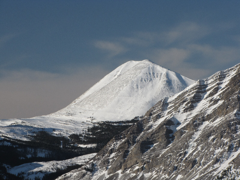 Too bad it's such a long approach unless you have a snowmobile...