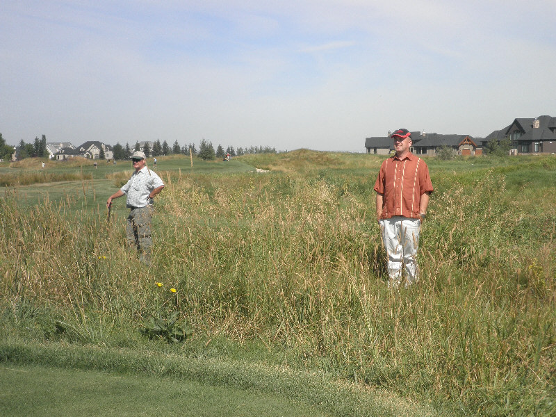 Lots of golf balls to be found in the deep stuff!
