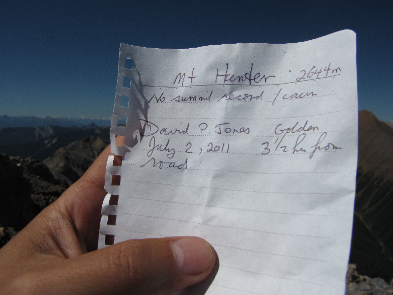 3.5 hours from the road?? Which interpretive trail did I miss on my way up through the trees???