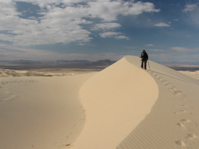 We heard a few brief 'booms' from the sand here.