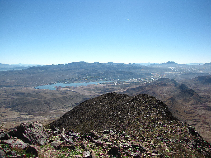 Google "Lake Las Vegas" for some interesting articles about the man-made lake and its troubled history.