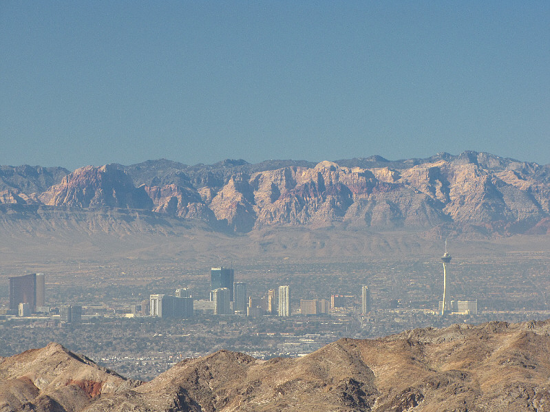 Is that smog over Vegas again?