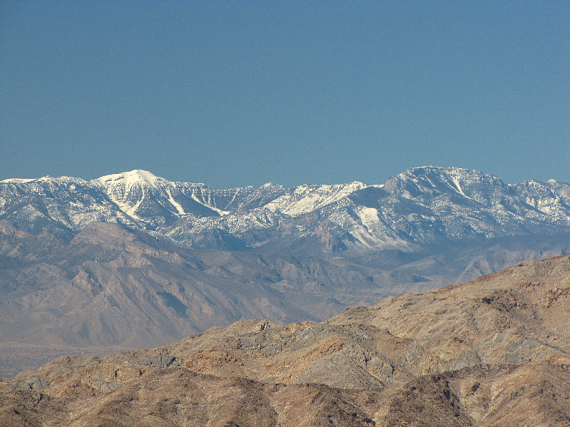 The snow really makes the peaks stand out.