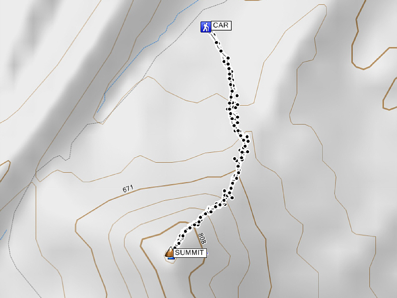 Route-finding will NOT be a problem on this trip!