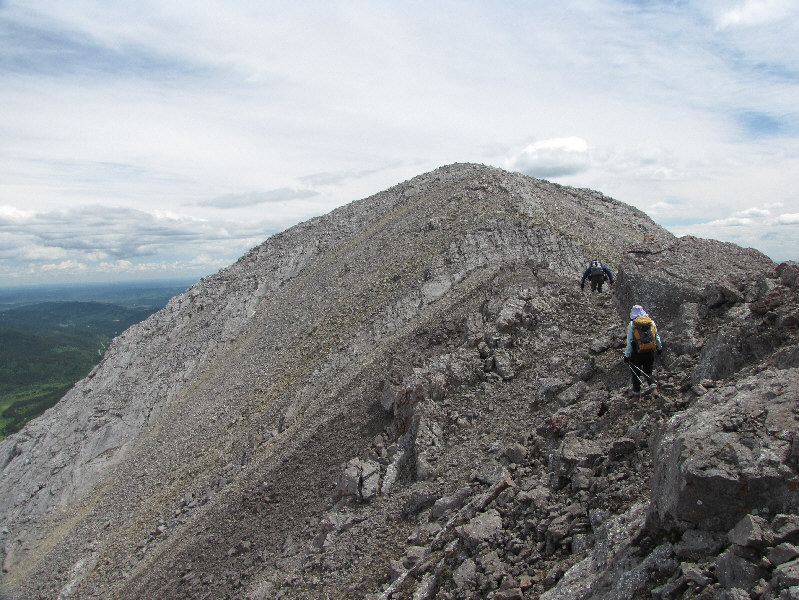 Are you sure that's not another false summit?