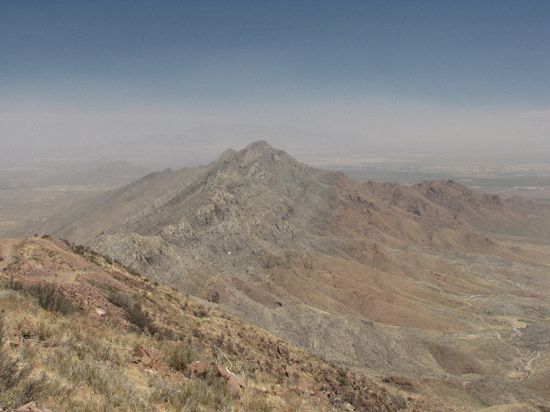 It's probably a more interesting scramble than North Franklin Mountain.