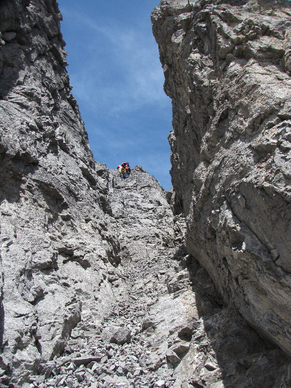 A good place to put on your helmet!