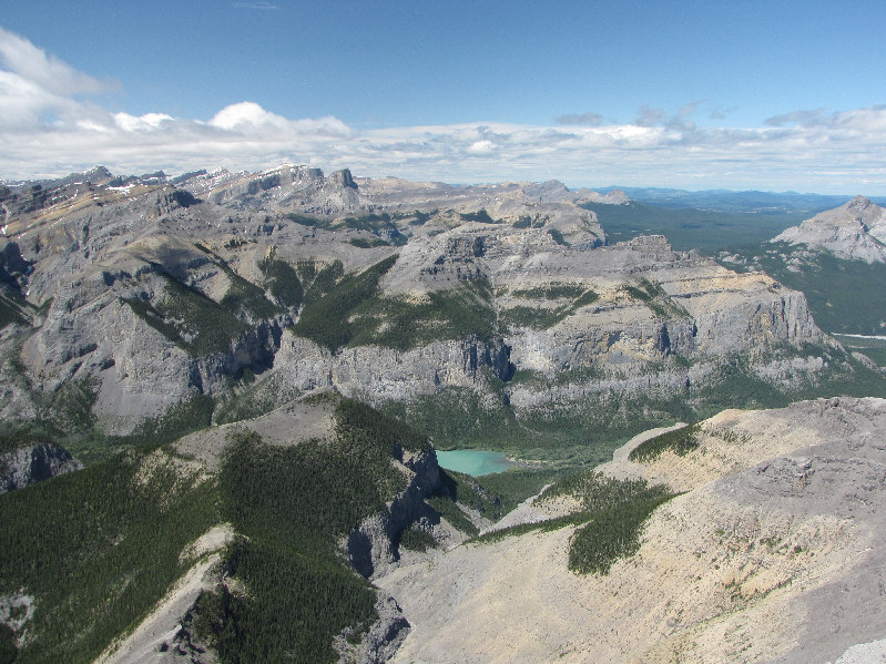 I wonder if an ascent of Orient Point from the north is feasible.