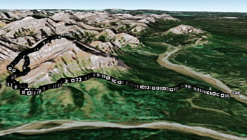 It looks so simple in Google Earth...