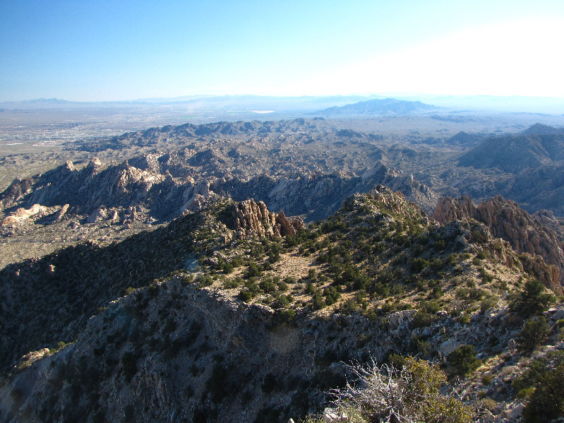 At centre is the described campsite from summitpost.org. Where the heck would campers get water up here??