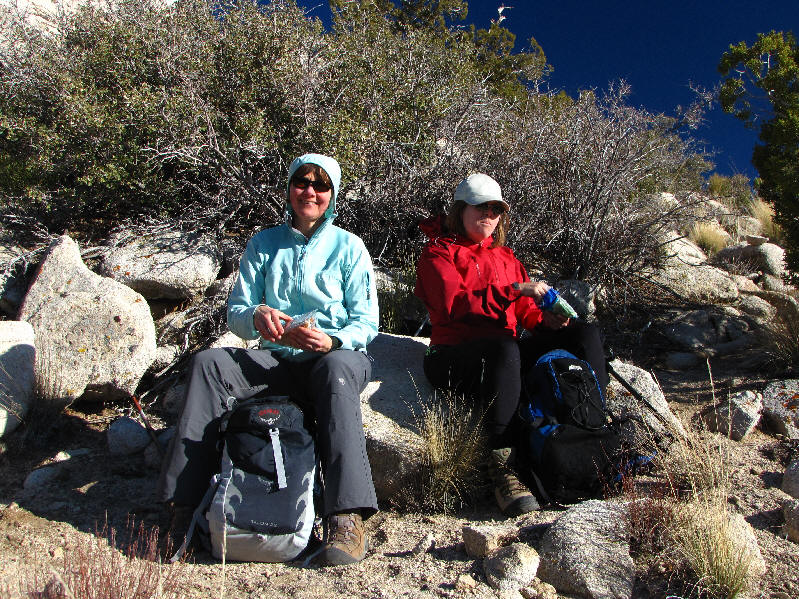 Whew! It's nice to sit down for a few minutes!