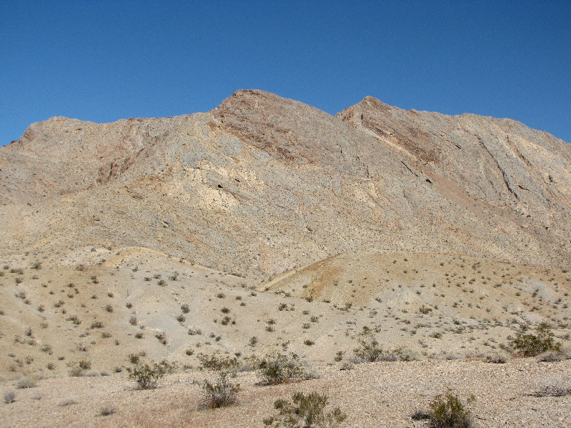 I chose to climb the nearest ridge on the left.