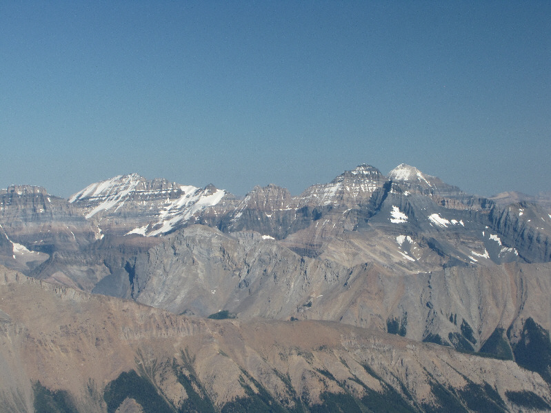 It's a nice day to be on top of any of those peaks!
