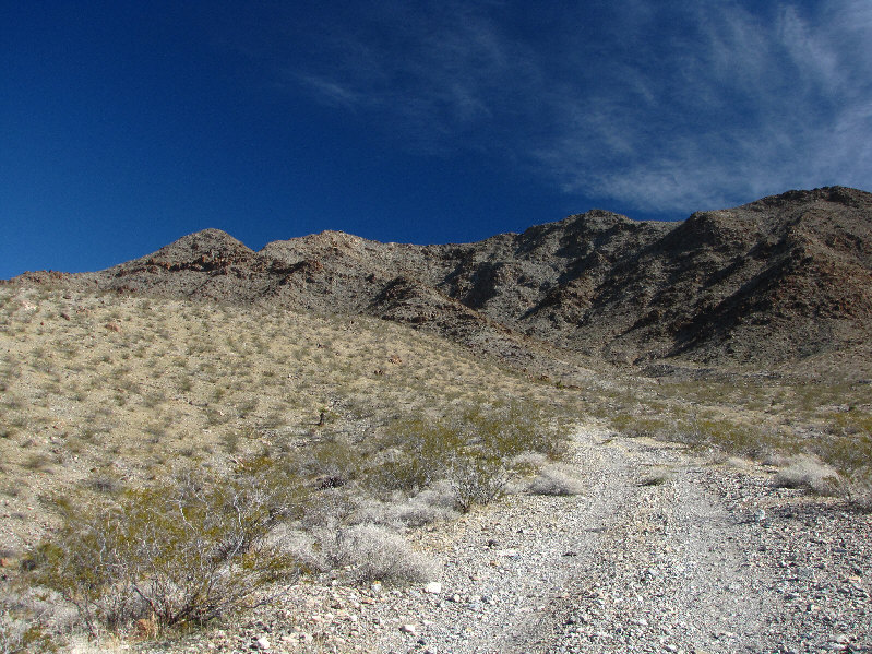 Definitely need a high-clearance vehicle to get up this road.