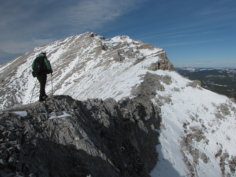 Not as bad as it looks. The real tough stuff is before the next false summit.