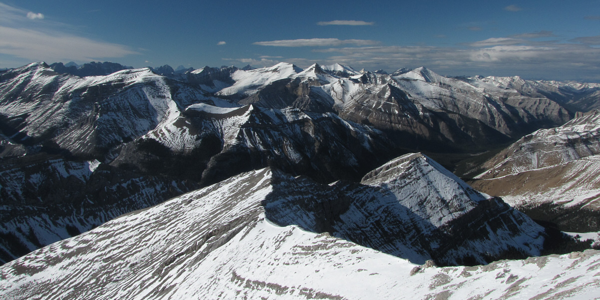Can you spot Mount Assiniboine?