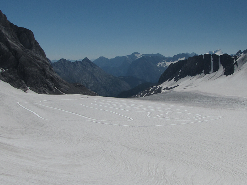 Reminds me of the Nazca Lines of Peru.