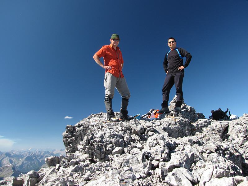 Apparently the 3rd highest peak in Kananaskis Country.