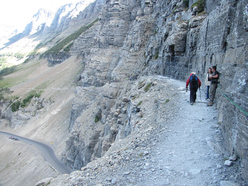 Not a good place to be if you suffer from acrophobia!