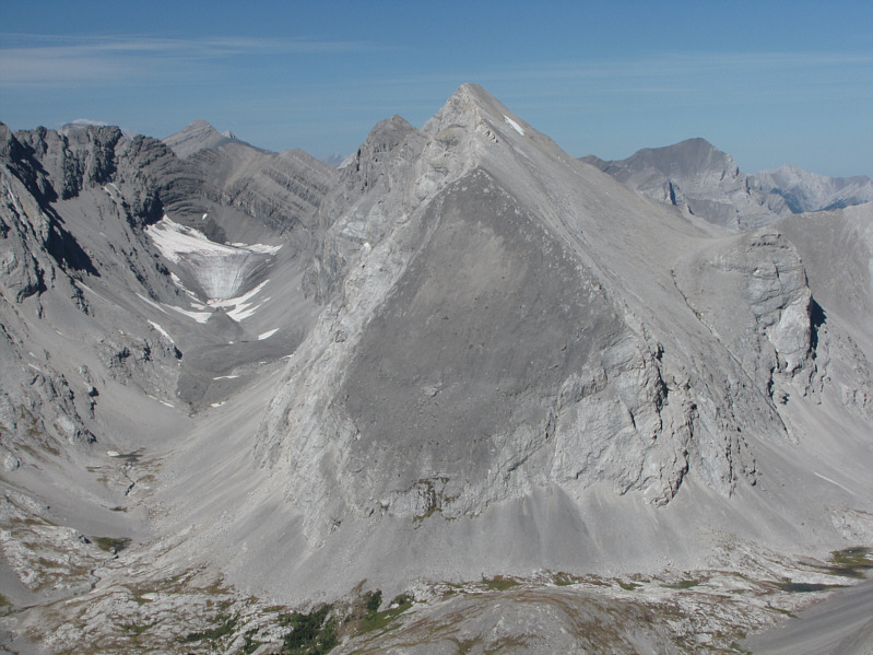 Looks like a long scree slog!