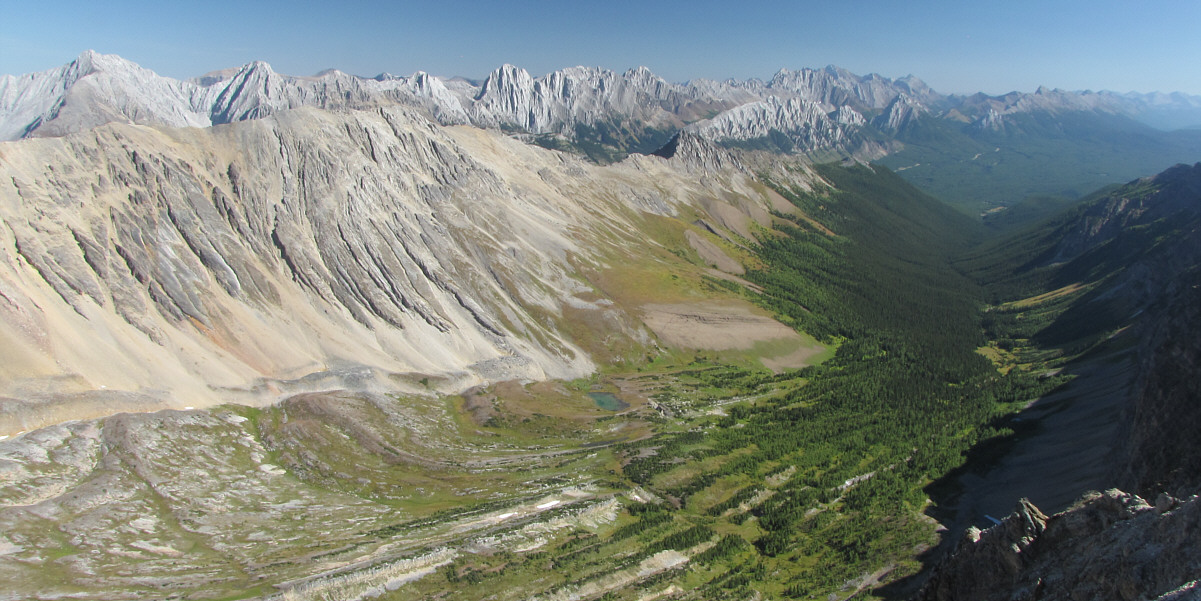 Kent Creek valley is likely seldom visited.
