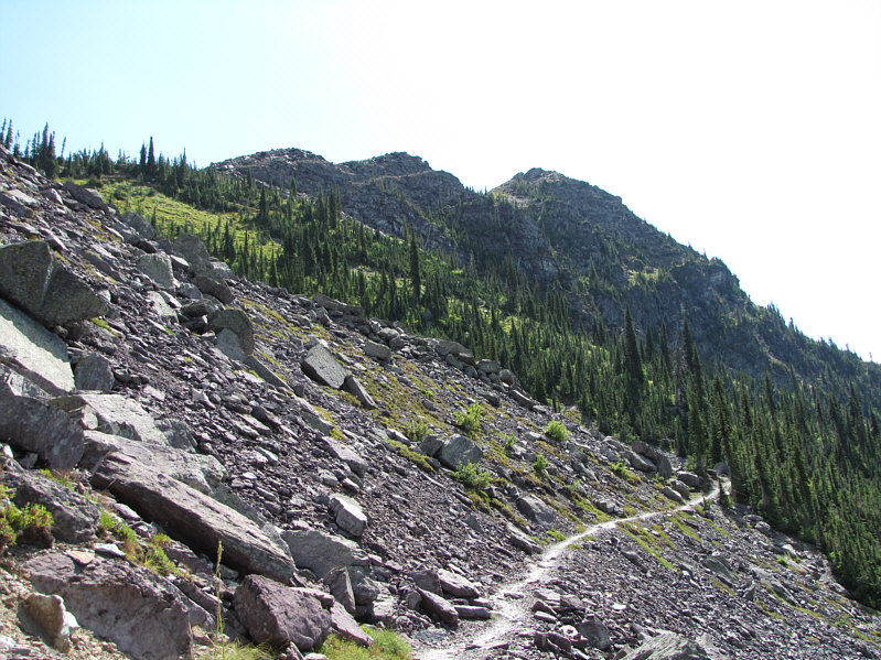 More switchbacks...sigh.