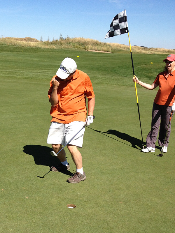 Every once in awhile, the blind squirrel finds an acorn!