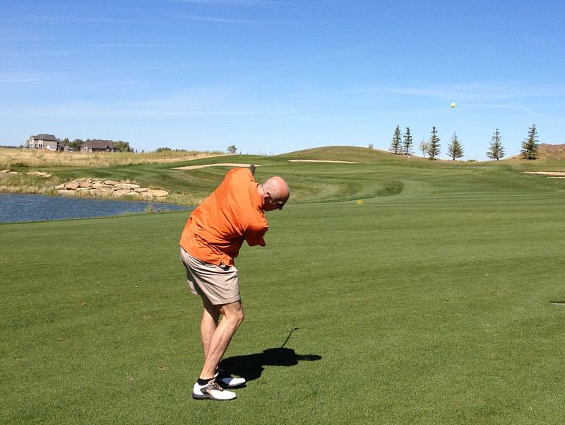 Way to keep your head down, Matt!