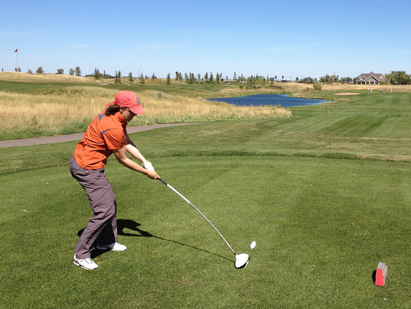 Check out that bend in the club!