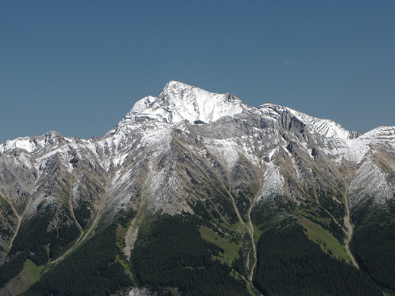These mountains were dry as a bone only a few days earlier!
