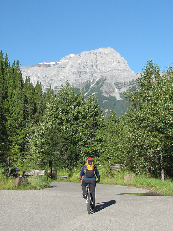 Vern just bought a new mountain bike.
