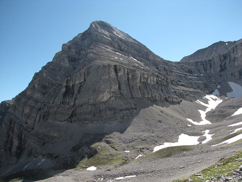 What made Bob think he could scramble up that headwall??