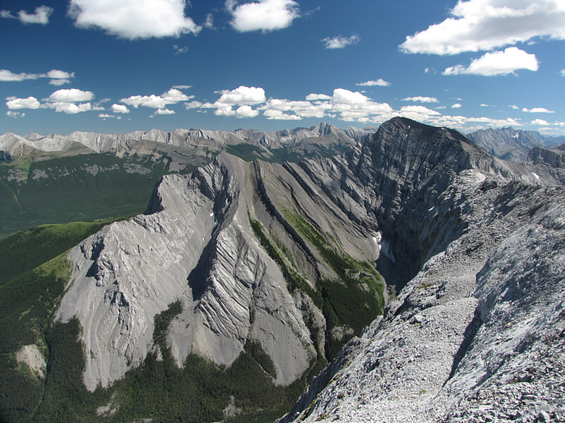 Climbing Mount Kidd with Vern was a lot of fun.