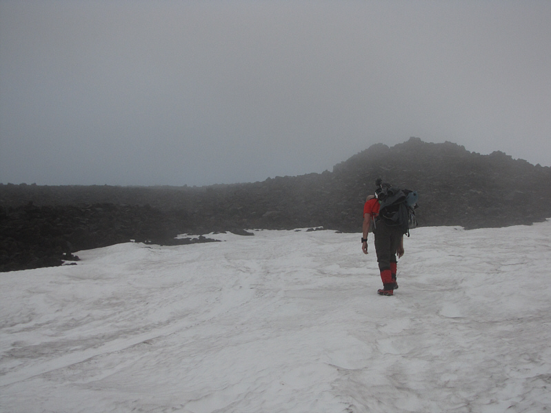 Kinda eerie here in the mist...