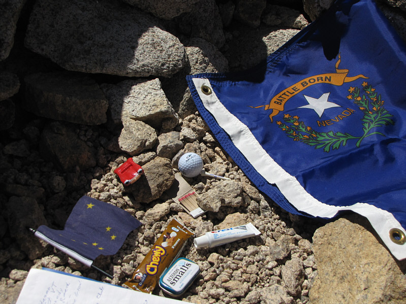 Bring a toothbrush in case you need to brush your teeth up here!