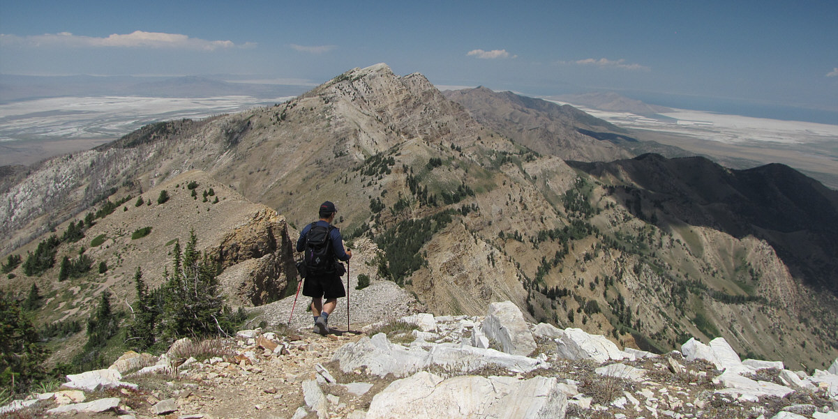 I love this view with the Great Salt Lake at distant right.