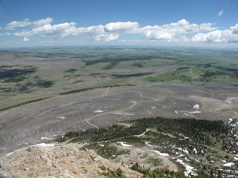 High clearance helps, but a 2WD could probably make it to the parking area.