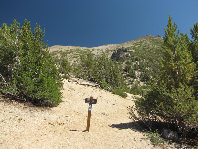 A good place for a break after the stiff climb out of the valley.