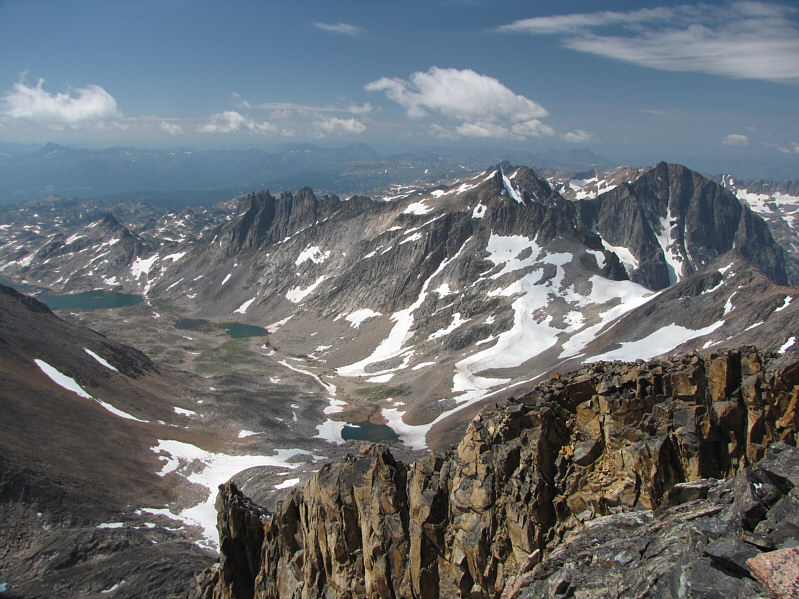 You can see Wyoming on the horizon.