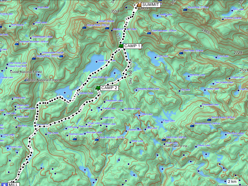 Probably the toughest climb of my 3-week vacation.