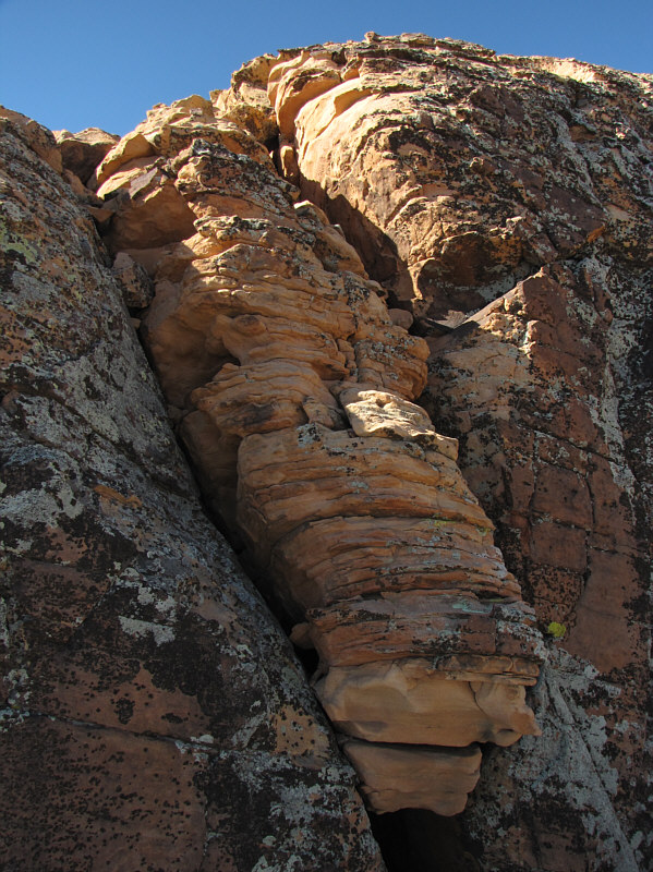 Some of the rocks are disturbingly loose!