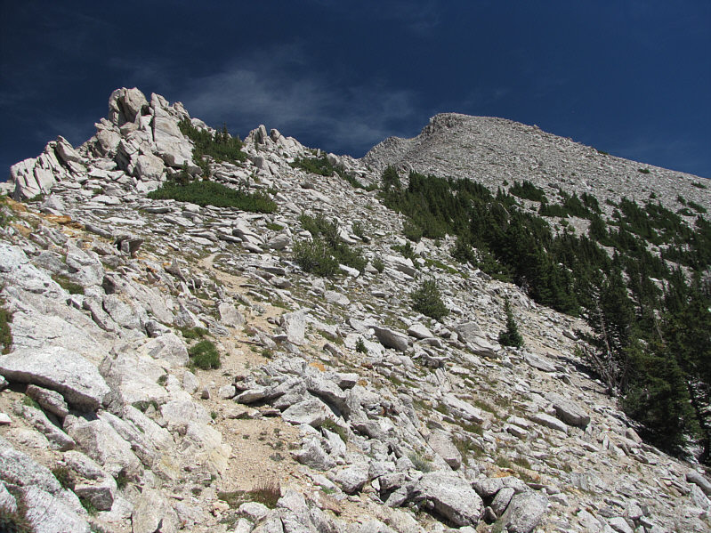 It would take me about another 50 minutes to reach the summit from here.