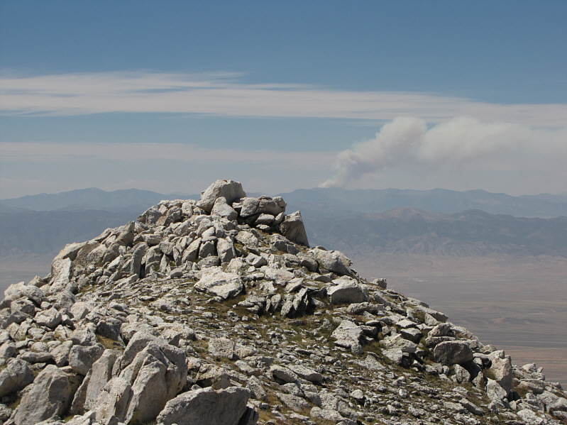 Yes, I did go over and tag the west summit just in case!