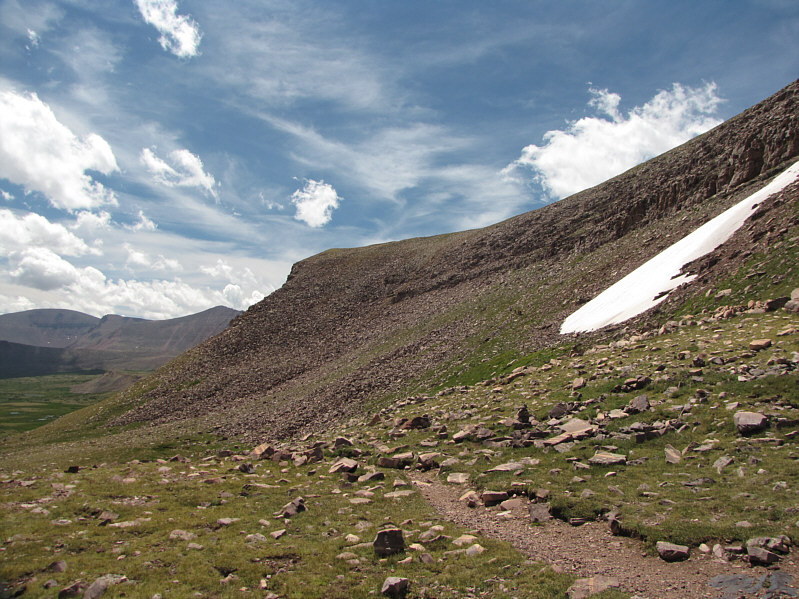 Can you spot the people coming from the shortcut?