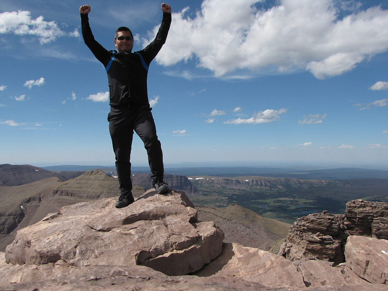 Surprisingly, I had the summit all to myself for at least 10 minutes.